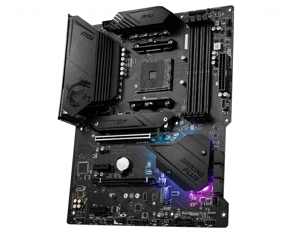 PLACA de BAZA MSI "MPG B550 GAMING PL", skt AM4, ATX, AMD B550, 4 x DDR4, max. 128 GB, 6 x SATA, 2 x M.2, 7.1, "MPG B550 GAMING PL"
