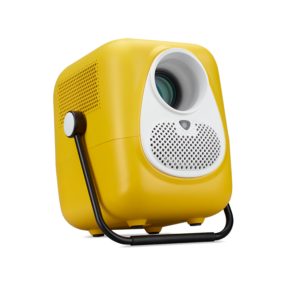 Acer Videoproiector Aopen QF23s, LCD, 1080p, 200 lm, HDMI, Boxe, galben "MR.JXC11.002"
