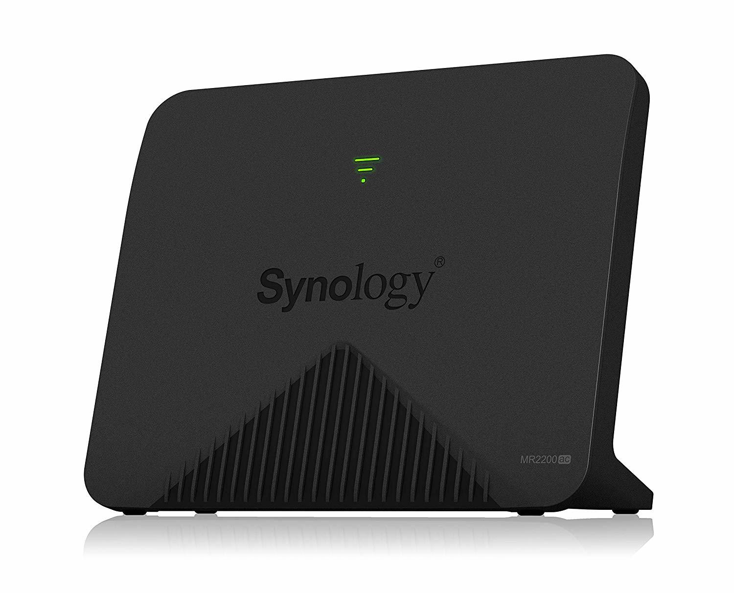 ROUTER SYNOLOGY , wireless, 2200 Mbps, port LAN 10/100/1000 x 1, port WAN 10/100/1000 x 1, antena interna x 4, "MR2200ac"