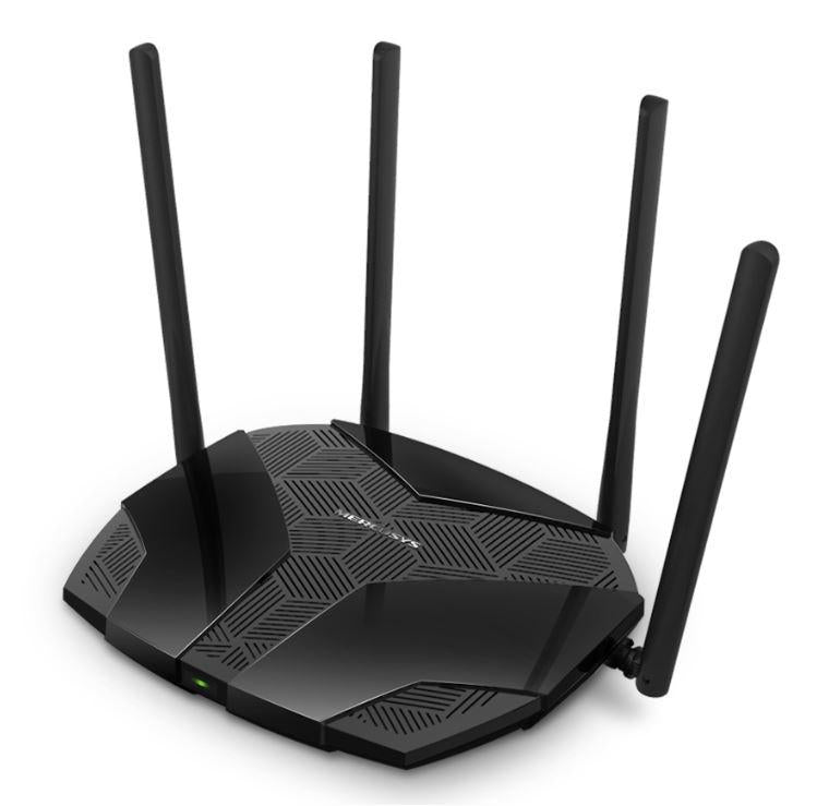 ROUTER MERCUSYS, AX1500, 1× Gigabit WAN + 2× Gigabit LAN, Wi-Fi 6, "MR60X"