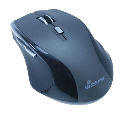 MediaRange Wireless keyboard and 5-button optical mouse set, QWERTY (UK), black "MROS104-UK"