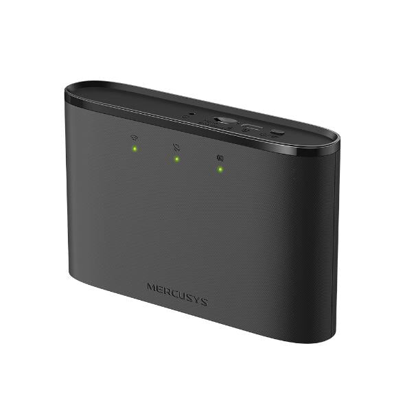 ROUTER Mercusys wireless. portabil, 4G Mobile Wi-Fi, 150Mbps, Internal LTE Modem, SIM card slot, rechargeable battery "MT110" (timbru verde 0.8 lei