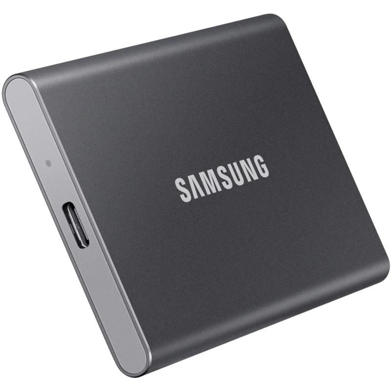 SSD. extern SAMSUNG T7, 1TB, USB 3.2 gen 1, gri, "MU-PC1T0T/WW"