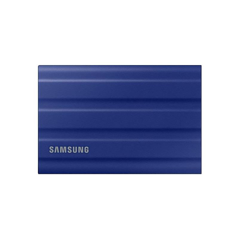 SSD. extern SAMSUNG T7 Shield, 2TB, USB 3.1 gen 1, R/W: 1050/1000 MB/s, albastru, "MU-PE2T0R/EU"