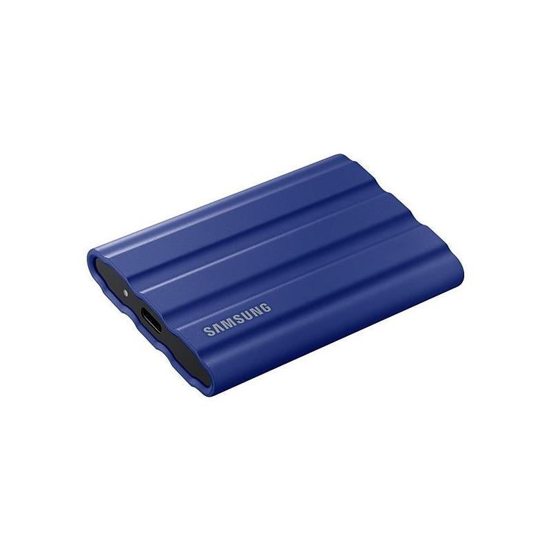 SSD. extern SAMSUNG T7 Shield, 2TB, USB 3.1 gen 1, R/W: 1050/1000 MB/s, albastru, "MU-PE2T0R/EU"