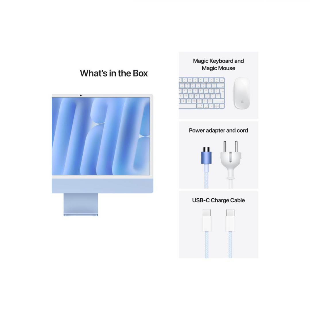 IMAC 24" BLU/8CCPU/8CGPU/16GB/256GB-ROM "MWUF3RO/A"