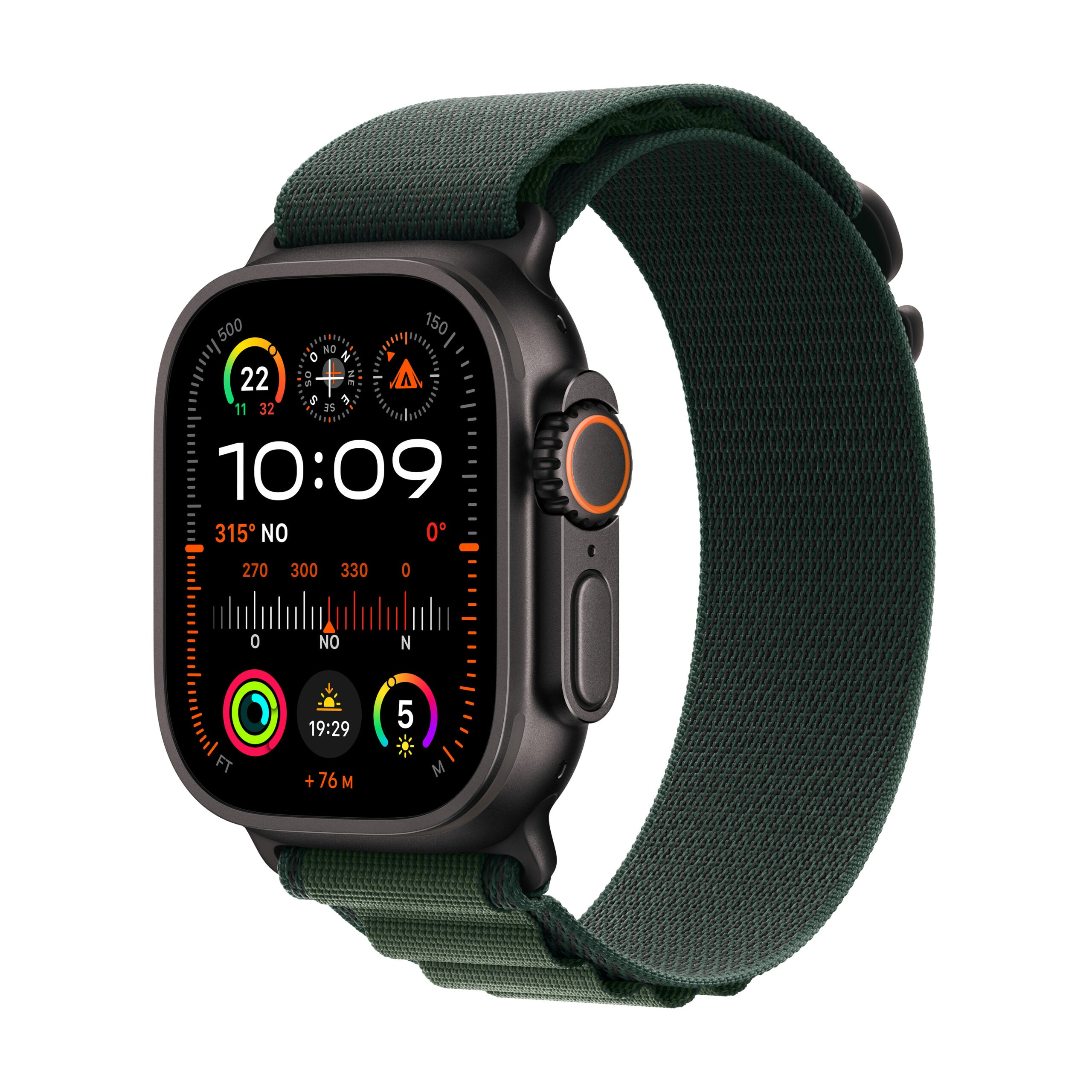 Smartwatch Ultra 2 LTE 1.92" Dark Green "MX4R3"
