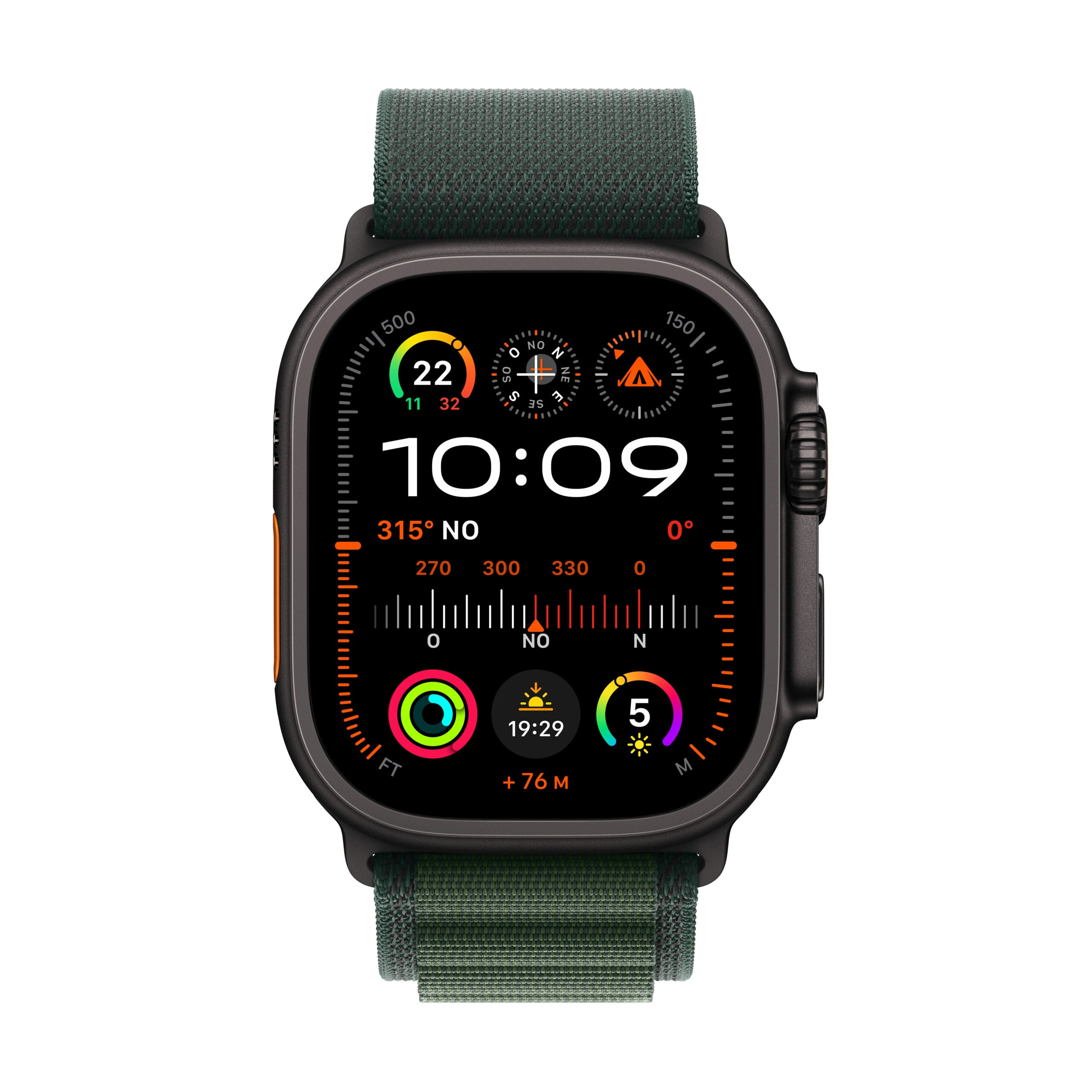 Smartwatch Ultra 2 LTE 1.92" Dark Green "MX4R3"