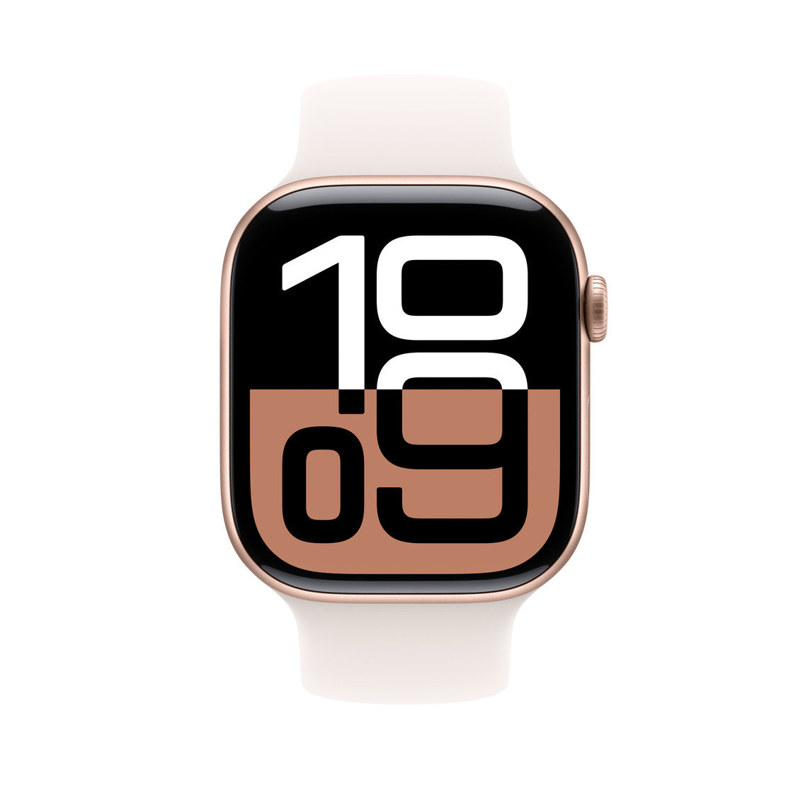 AW BAND 46MM SPORT LIGHT BLUSH M/L "MXM93ZM/A"