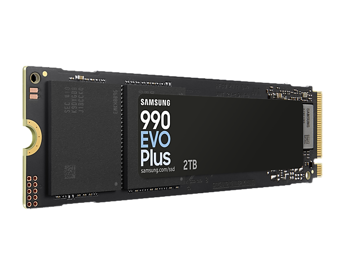 SSD Samsung, 990 EVO Plus - 2TB - NVMe - M.2 "MZ-V9S2T0BW"