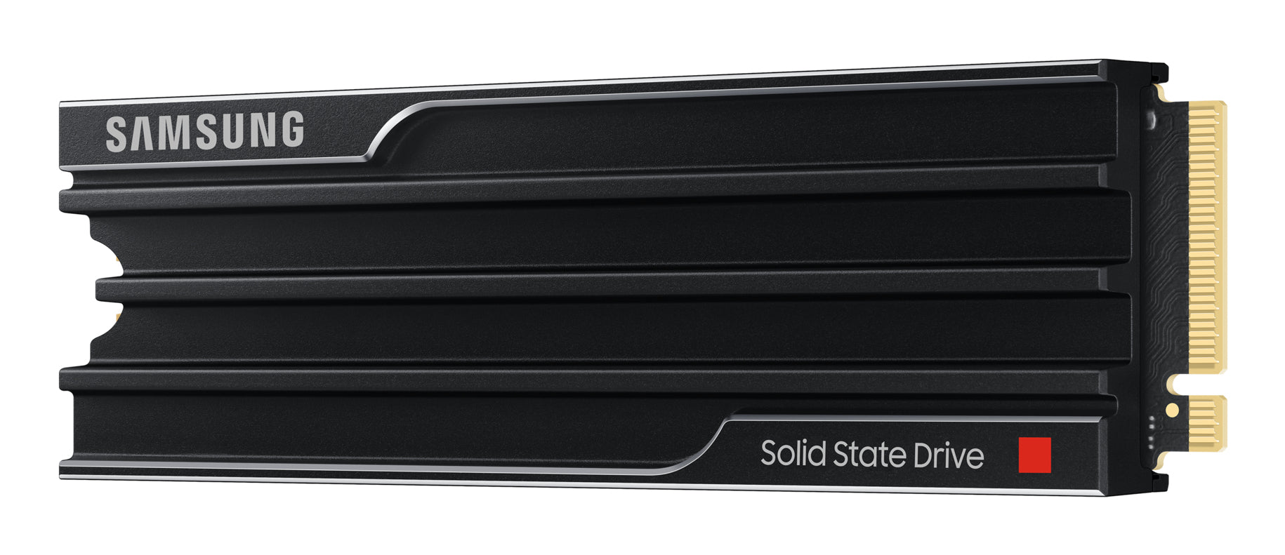 SAMSUNG 9100 PRO SSD Heatsink NVMe M.2 1TB PCIe 5.0 14.700 MB/s Read 13.300 MB/s Write Internal SSD for PC-Gaming and video editing "MZ-VAP1T0CW"