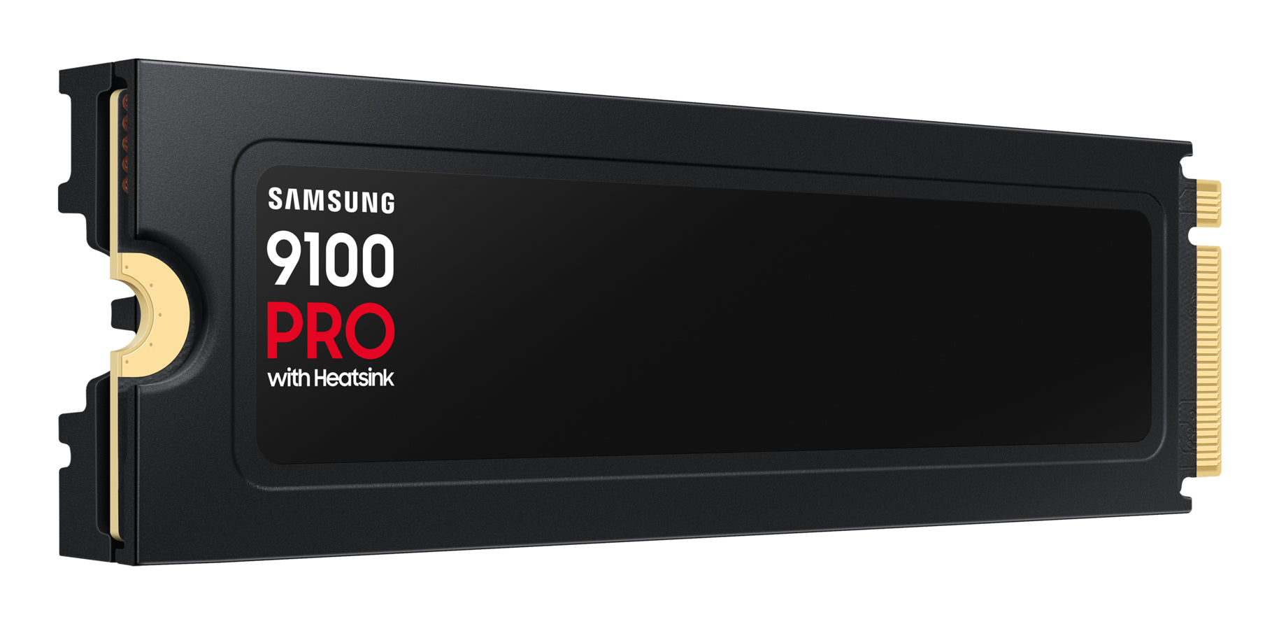 SAMSUNG 9100 PRO SSD Heatsink NVMe M.2 4TB PCIe 5.0 14.800 MB/s Read 13.400 MB/s Write Internal SSD for PC-Gaming and video editing "MZ-VAP4T0CW"