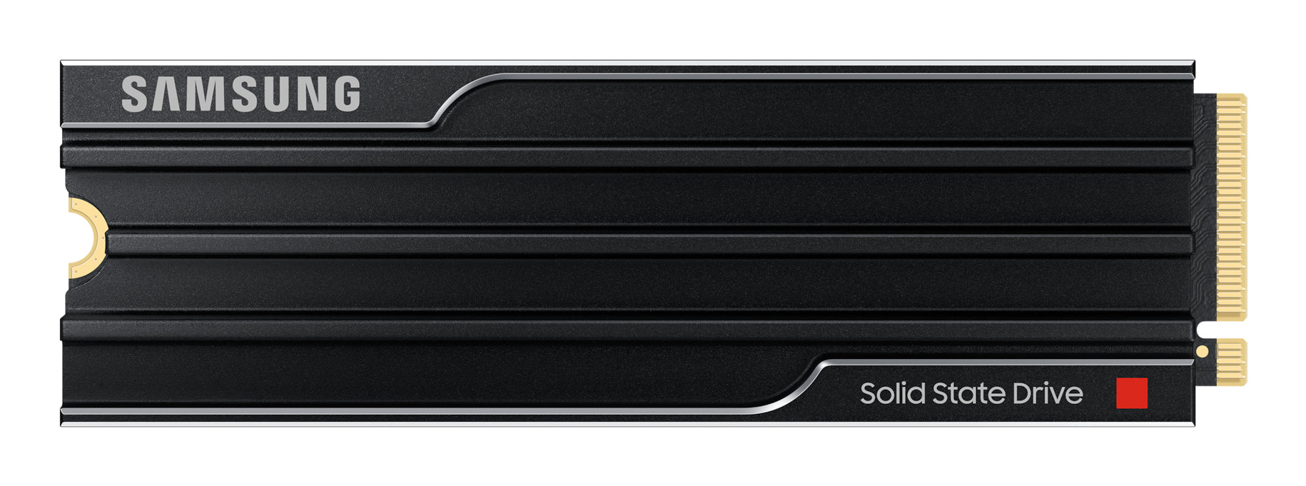 SAMSUNG 9100 PRO SSD Heatsink NVMe M.2 4TB PCIe 5.0 14.800 MB/s Read 13.400 MB/s Write Internal SSD for PC-Gaming and video editing "MZ-VAP4T0CW"