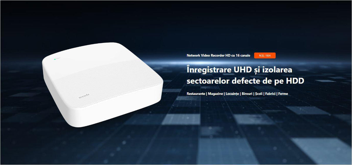 Tenda 16 CHANNEL NTW VIDEO RECORDER 