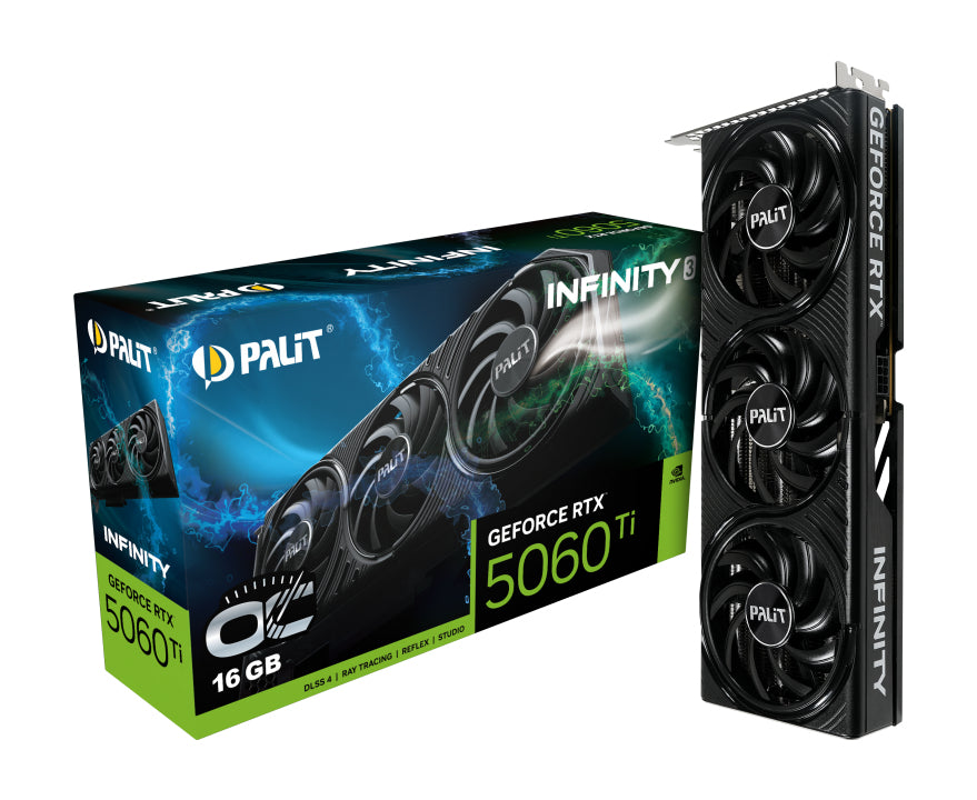 Palit GF RTX 5060 TI INFINITY 3 OC 16GB "NE7506TS19T1-GB2061S"