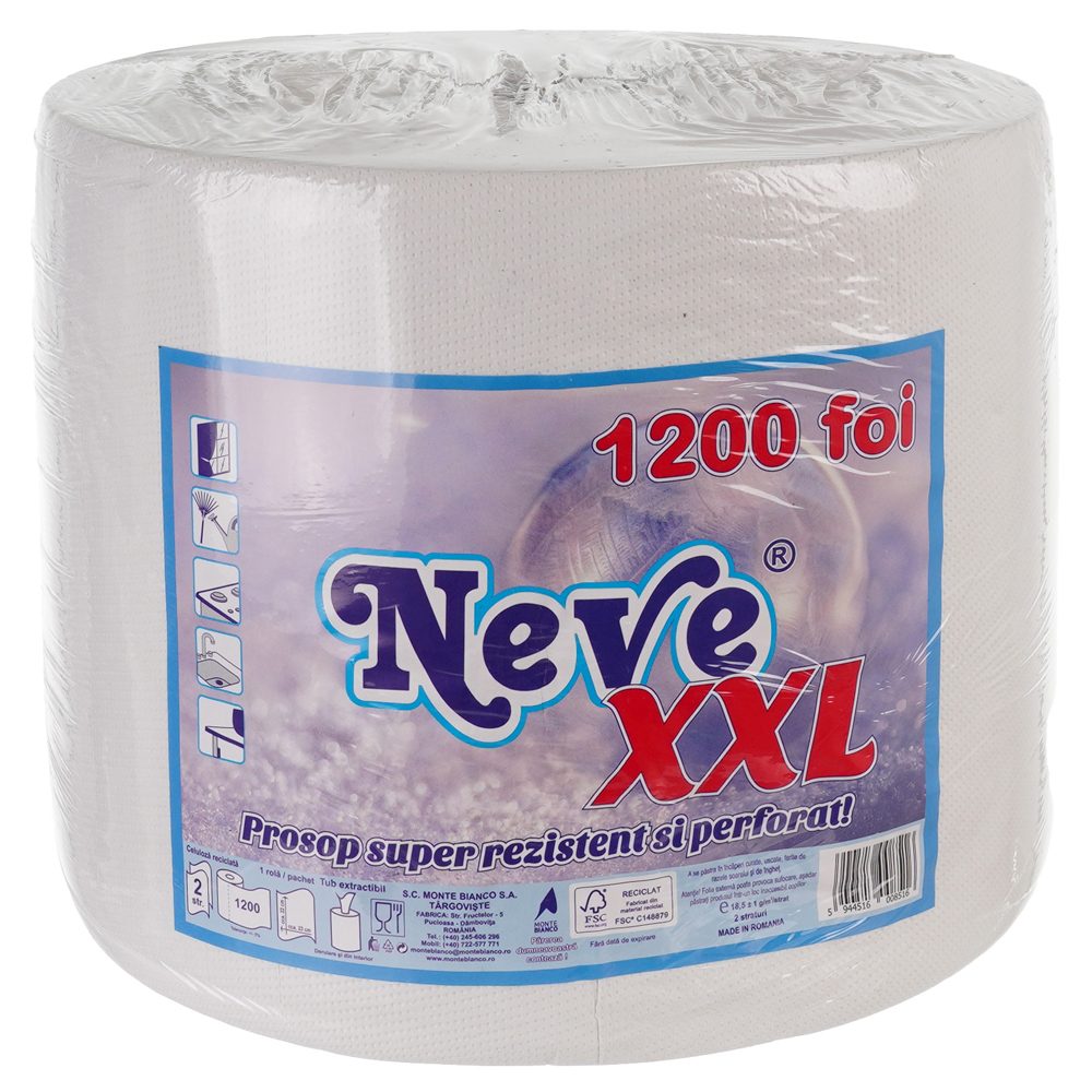 Neve Prosop XXL Celuloza Reciclata 1200FOI 2STR 276M