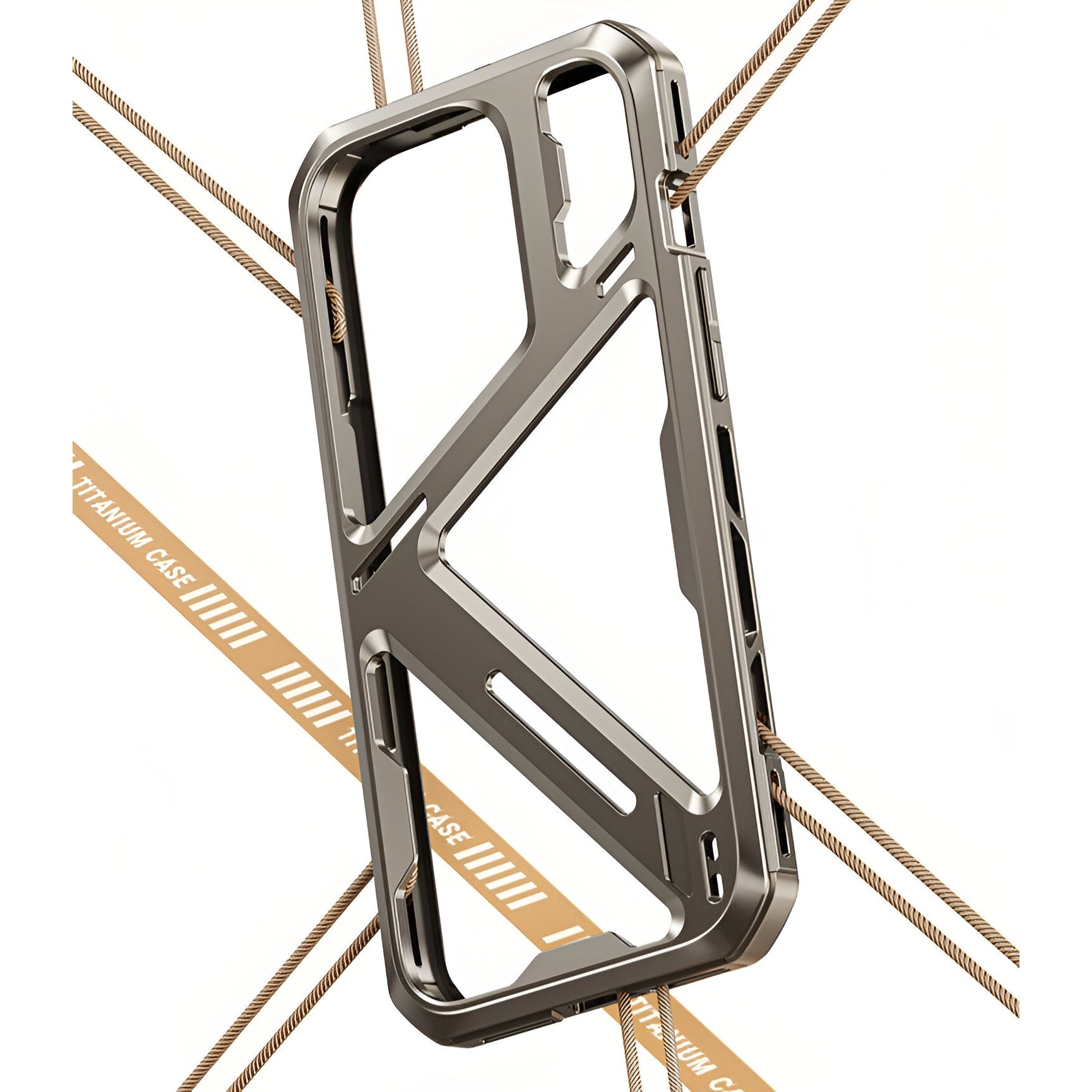Husa de Protectie Armor Metal Compatibila cu iPhone 15 Pro, Antizgariere, Antisoc, Protectie Supraincalzire, Gri Metalizat