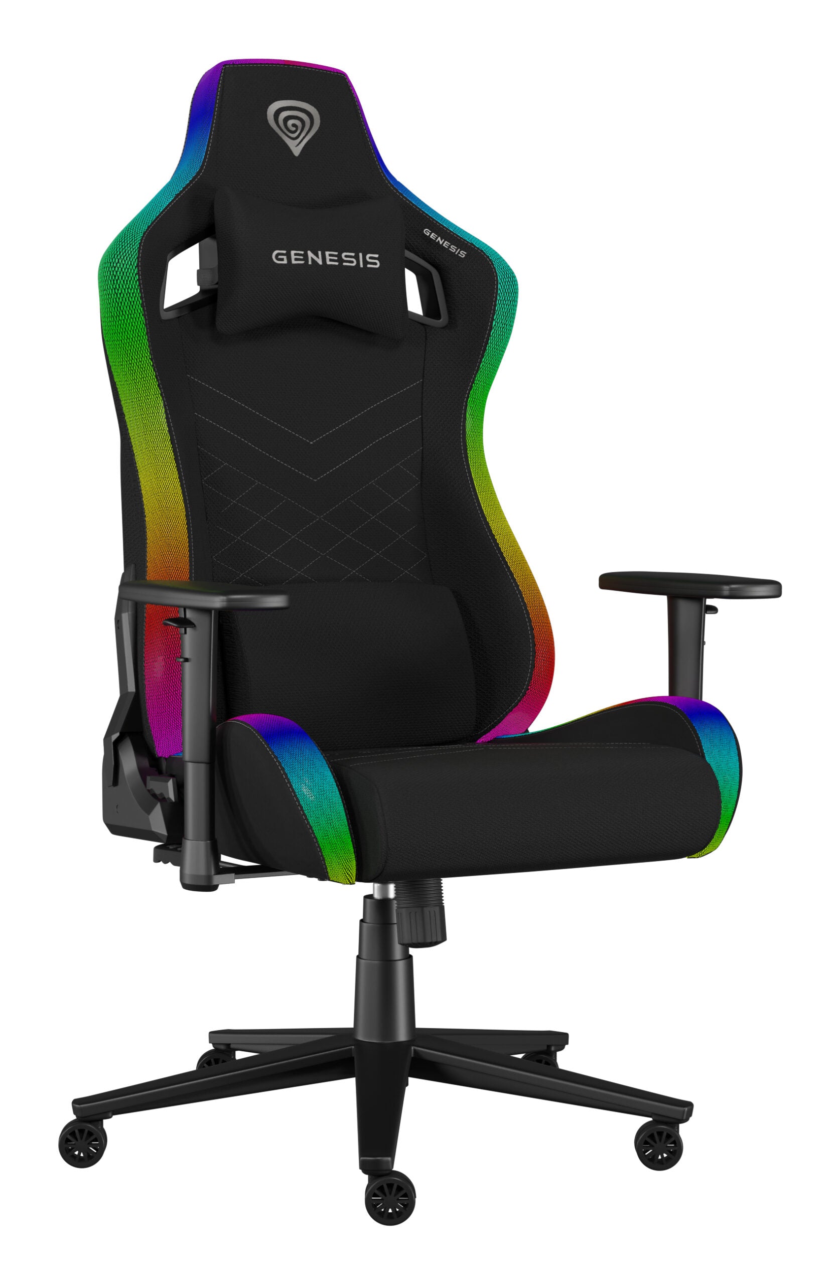Scaun Genesis Trit 660 150kg negru "NFG-2247"