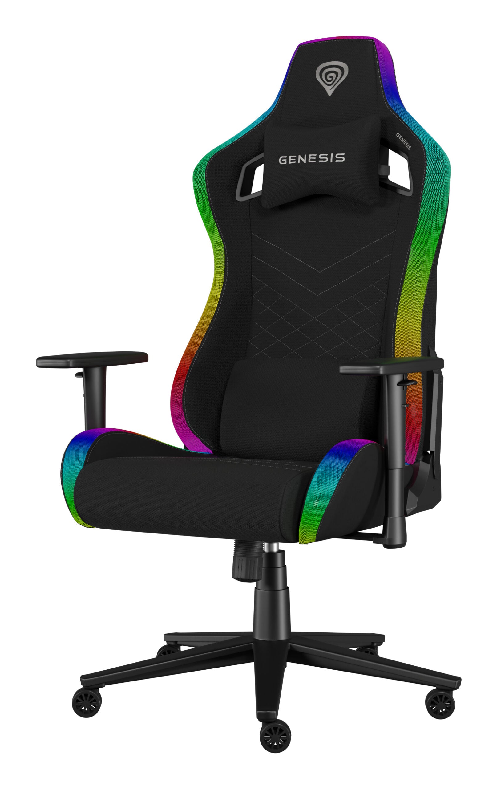 Scaun Genesis Trit 660 150kg negru "NFG-2247"