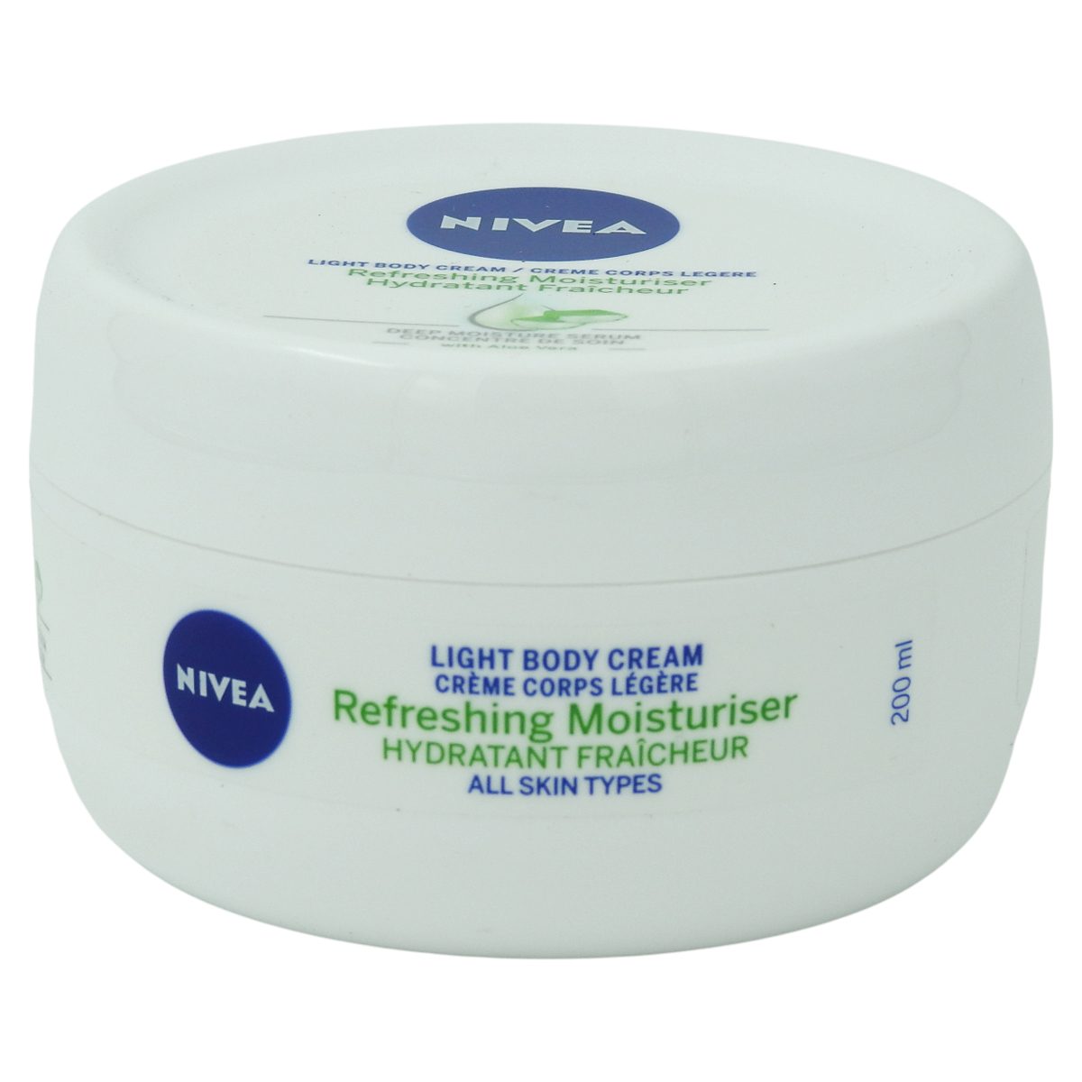 Nivea Crema Corp, 200 ml Aloe Vera si Hidratare Profunda