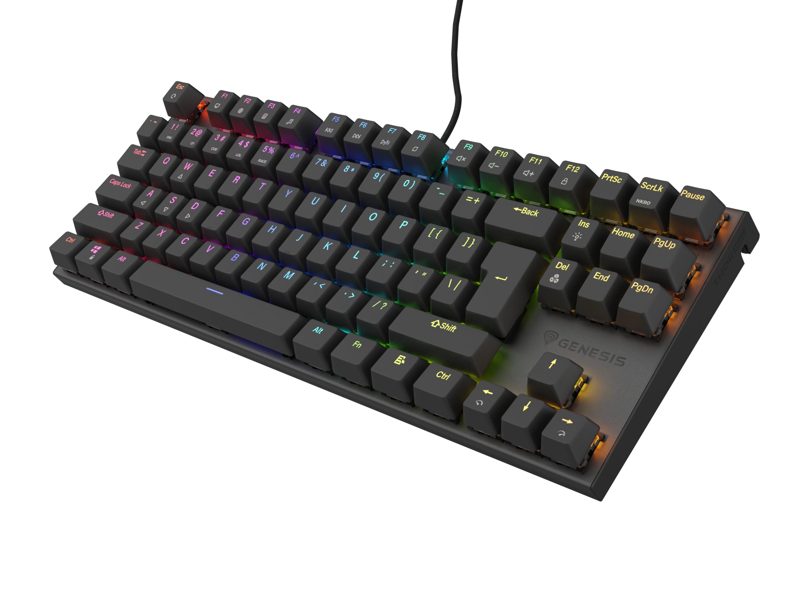 Tastatura Genesis Thor 303 TKL R negru "NKG-1882"