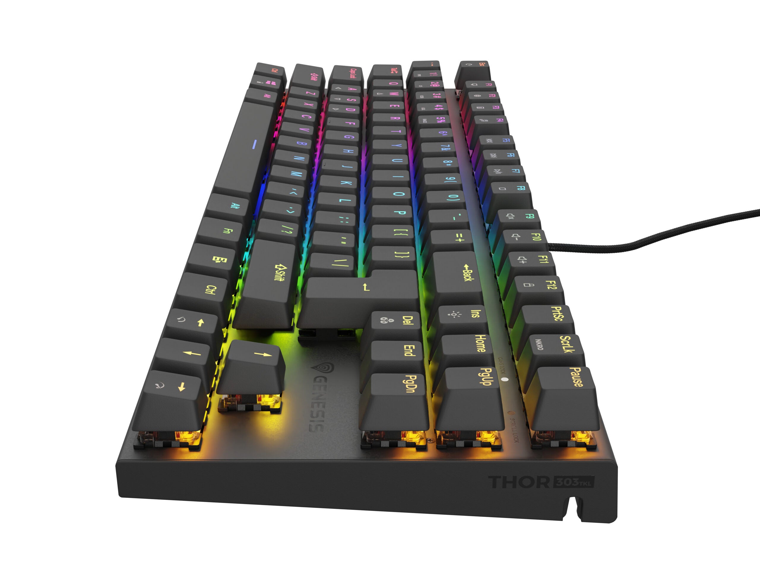 Tastatura Genesis Thor 303 TKL R negru "NKG-1882"