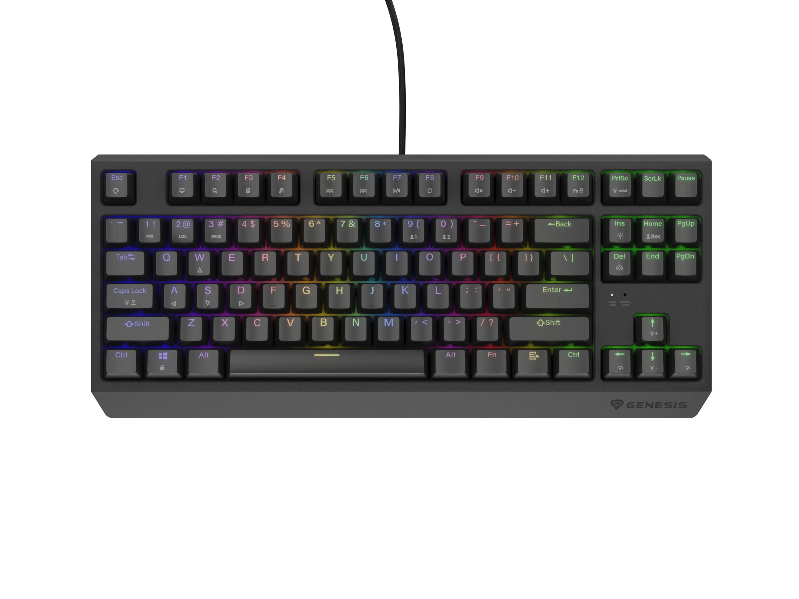 Tastatura Genesis Thor 230 TKL R negru "NKG-2077"