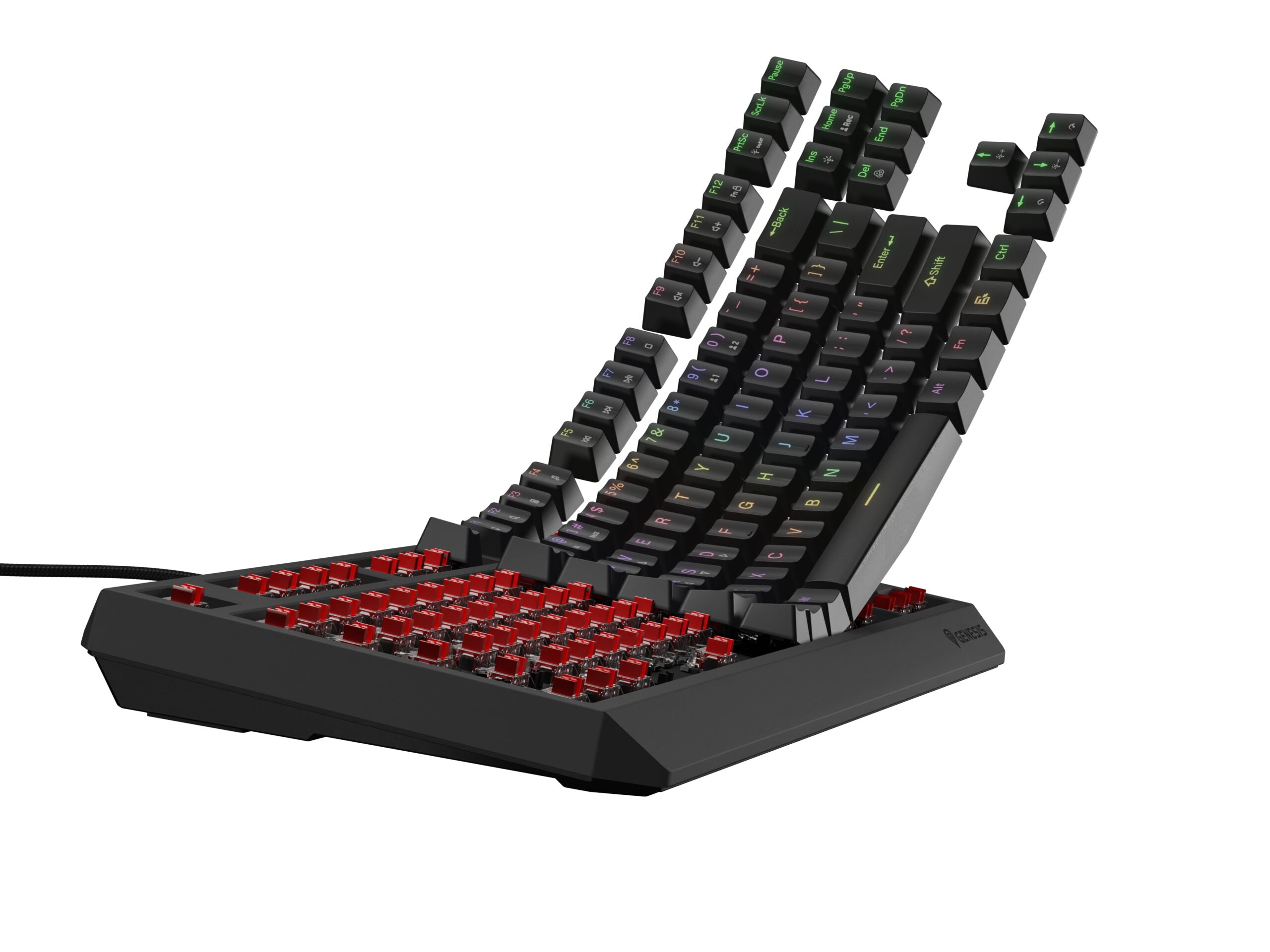 Tastatura Genesis Thor 230 TKL R negru "NKG-2077"