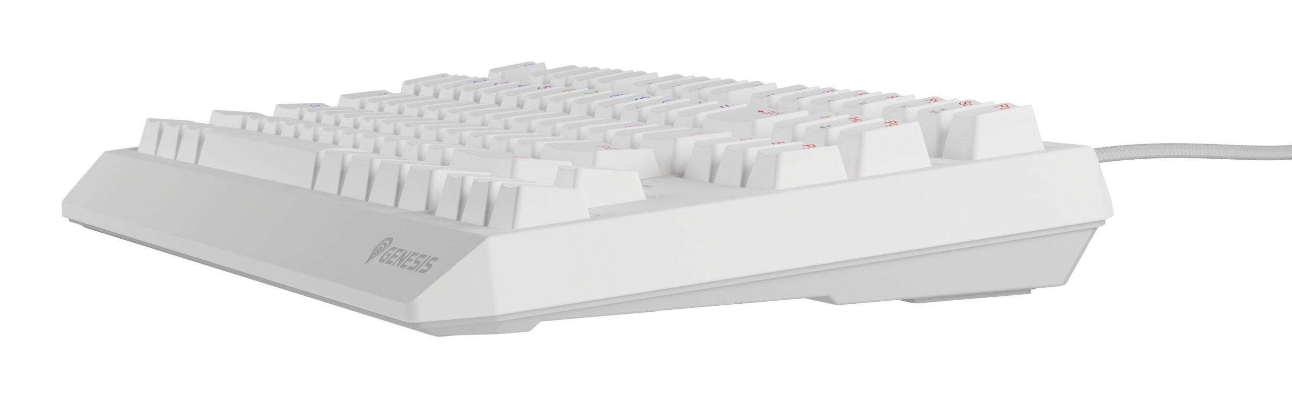 Tastatura WS Genesis Thor 230 TKL R alb "NKG-2165"