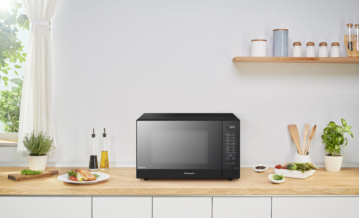 Cuptor cu microunde Panasonic NN-GT46KBSUG, 31 l, 1000 W, Digital, Grill 