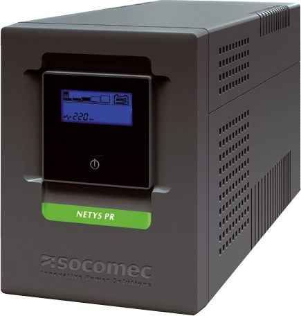 UPS SOCOMEC Line Int. cu Sinusoida Pura, tower, 1500VA/ 1050W,AVR,6xIEC,LCD,2x 24V/9Ah,Backup 55 min,incarcare 8h,conector