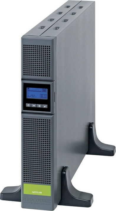 UPS SOCOMEC Line Int. cu Sinusoida Pura, 2200VA/ 1800W,AVR,8xIEC,LCD,6x 72V/7Ah,Backup 8 min,incarc. 8h,USB,RS232,combo RJ45,tower/rack 2U,fan,"Netys PR RT 2200VA""NPR-2200-RT"