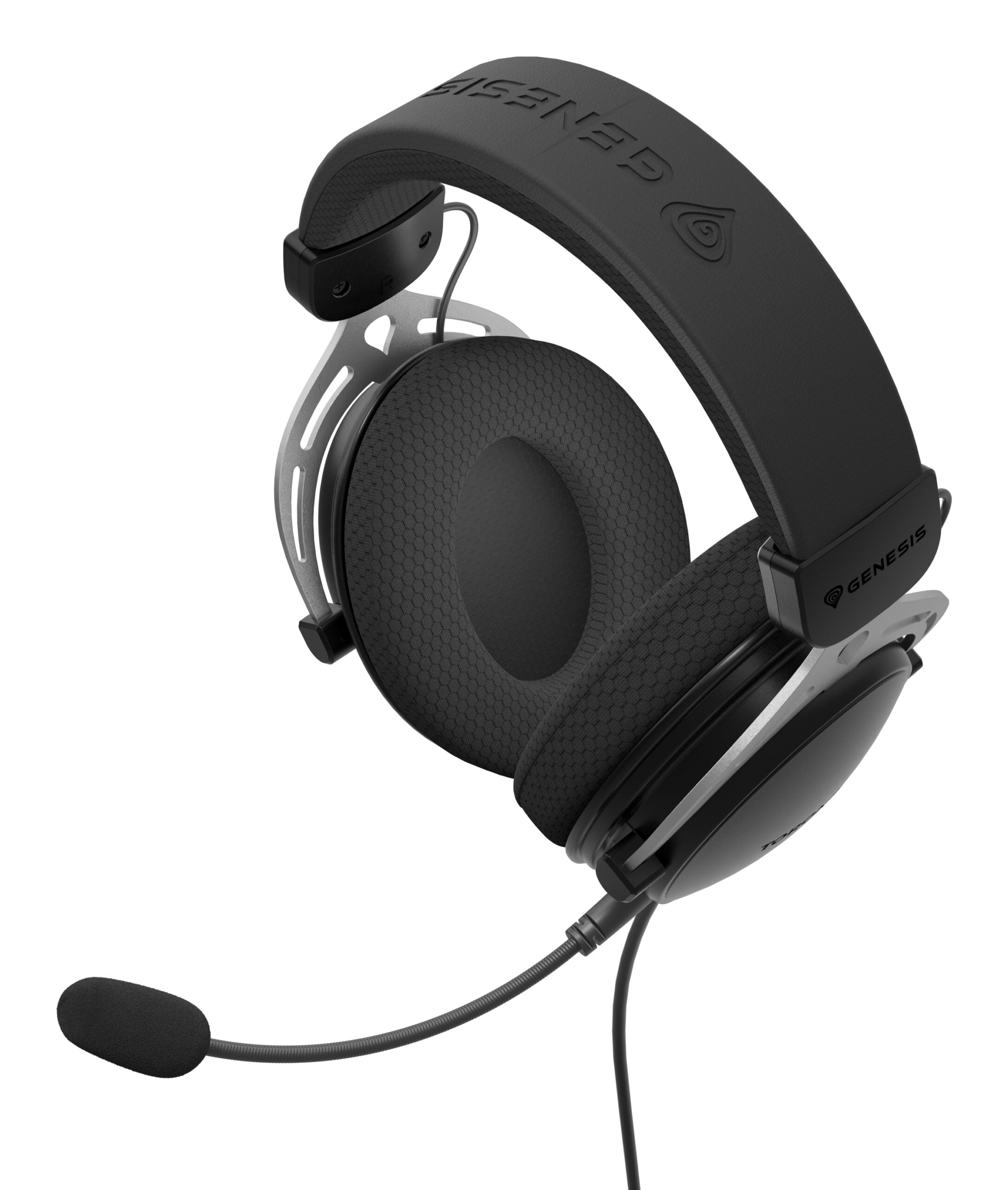 Casti cu fir Genesis Toron 531 negru "NSG-2117"