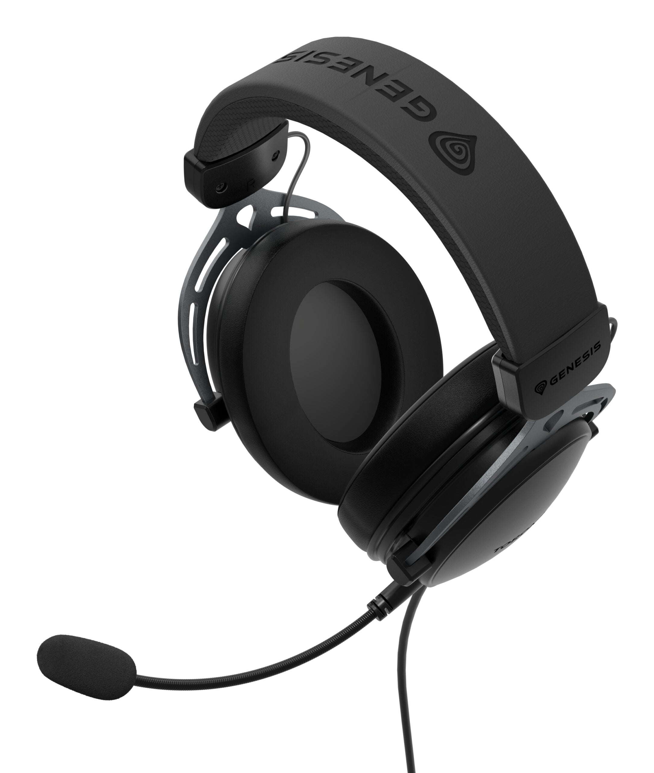Casti cu fir Genesis Toron 531 negru "NSG-2117"