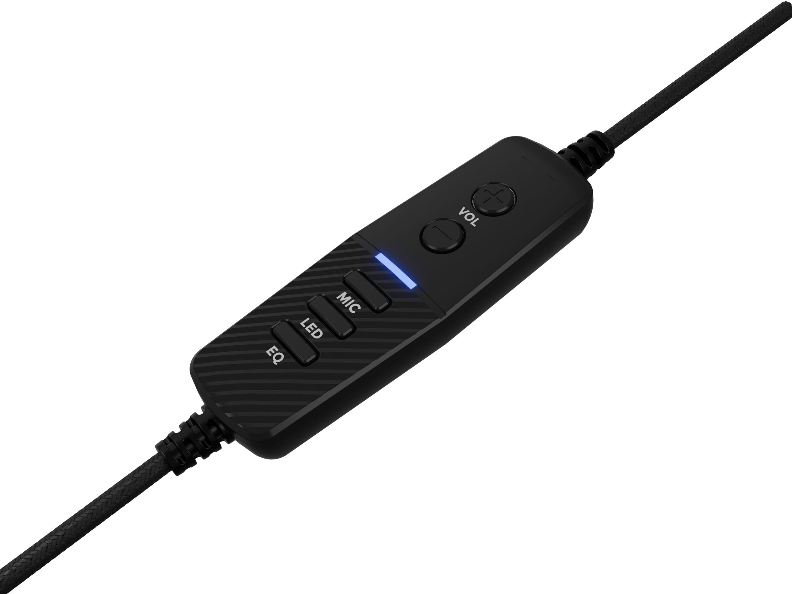 Casti cu fir Genesis Neon 764 negru "NSG-2169"
