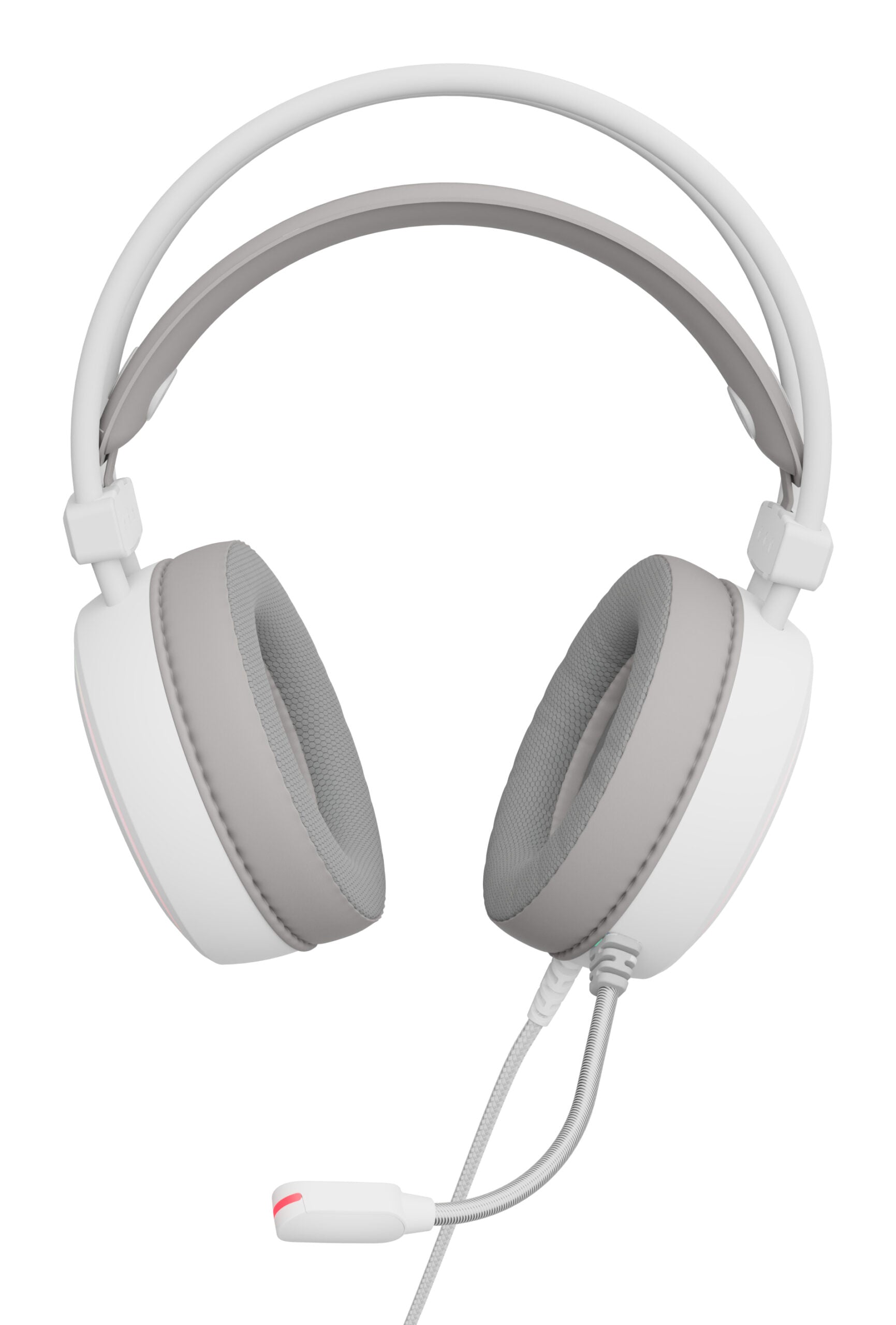 Casti cu fir Genesis Neon 613 G2 alb "NSG-2308"