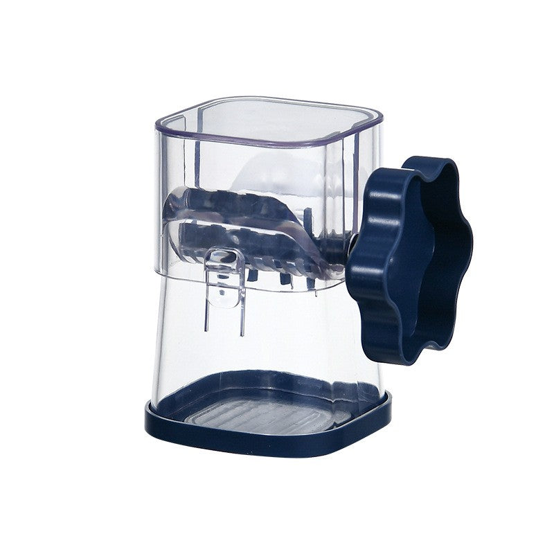 Dispozitiv de Zdrobit, pentru Alune, Nuci, Ciocolata, Manual, din ABS, 10 x 7.2 cm, Albastru