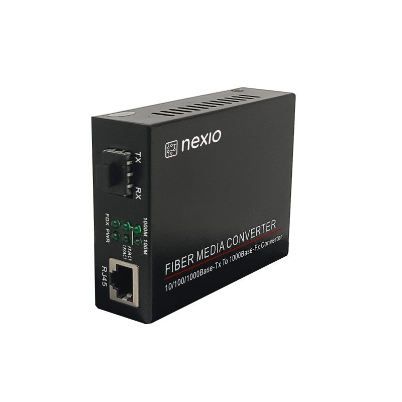 Mediaconvertor 10/100/1000M 1 port RJ45, 1 SLOT SFP - NEXIO "NX-1000N-SFP"