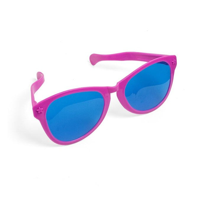 Ochelari Deghizare, Marime Exagerata, din Plastic, 26 x 9 cm, Roz