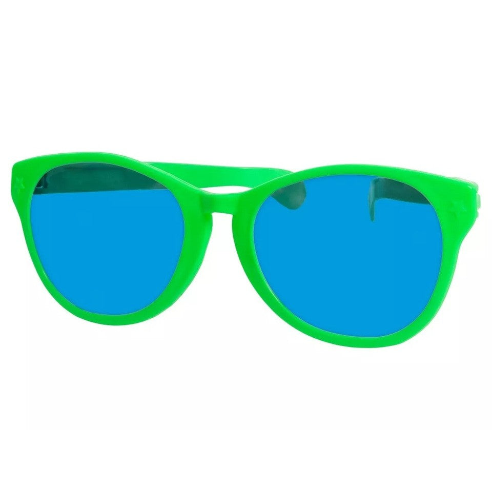 Ochelari Deghizare, Marime Exagerata, din Plastic, 26 x 9 cm, Verde