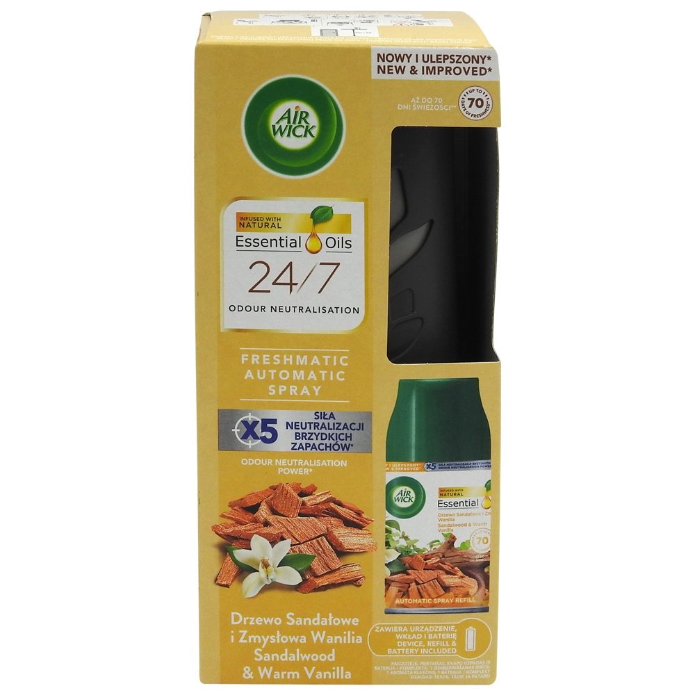 Odorizant, Airwick, Ap, Rez 250 ml Sandalwood Vanilla