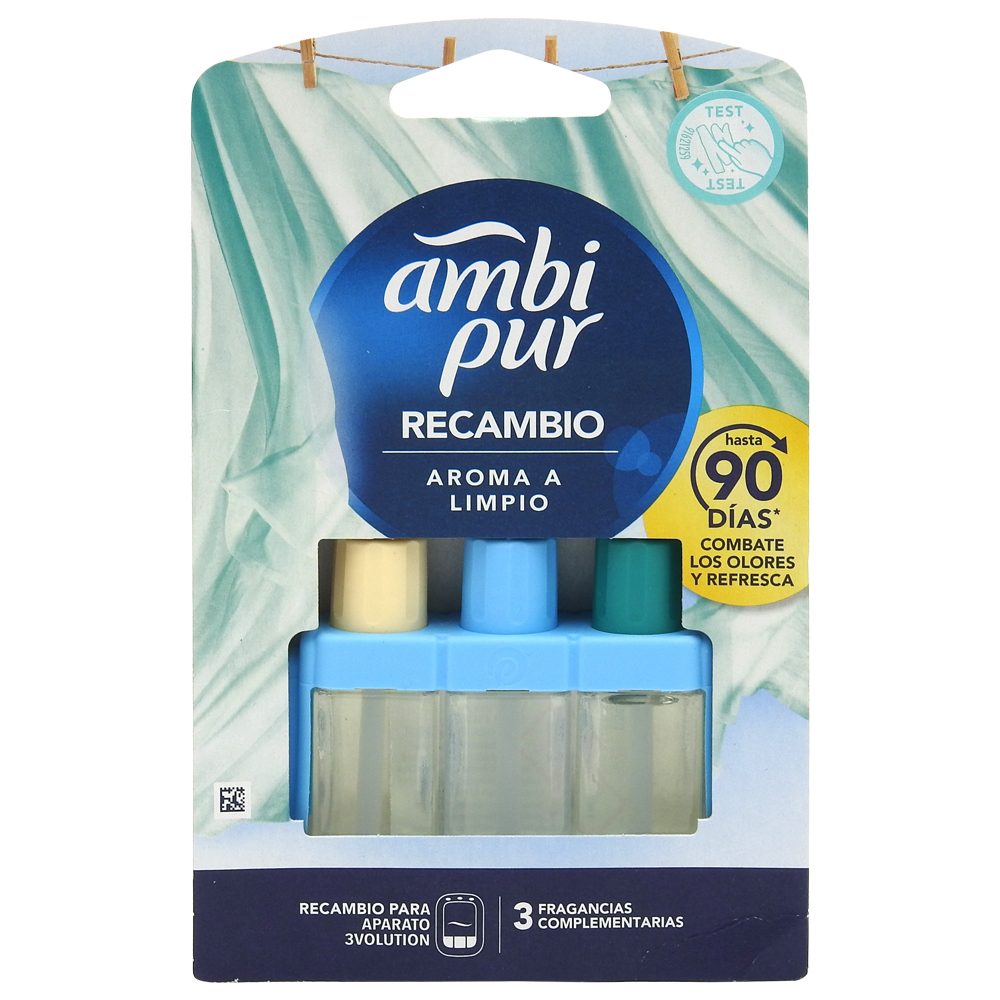 Odorizant, Ambi Pur, Camera 3VOLUTION Rezerva 20 ml Aroma Limpio