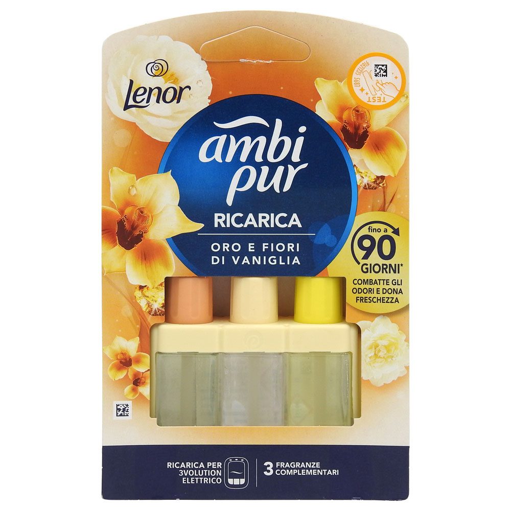 Odorizant, Ambi Pur, Camera 3VOLUTION Rezerva 20 ml Lenor Vanilla