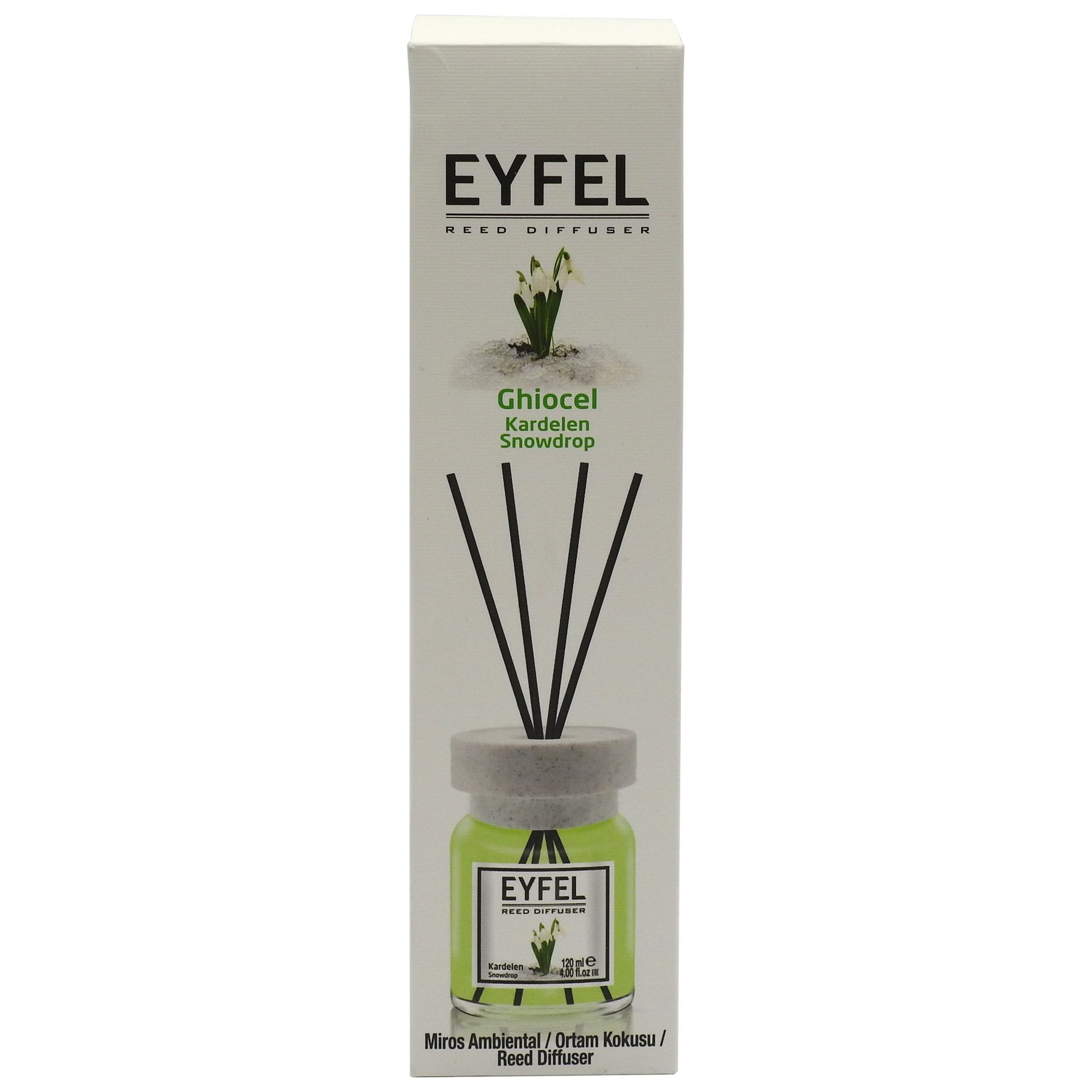 Odorizant Camera cu Difuzor, Eyfel, 120 ml Ghiocel