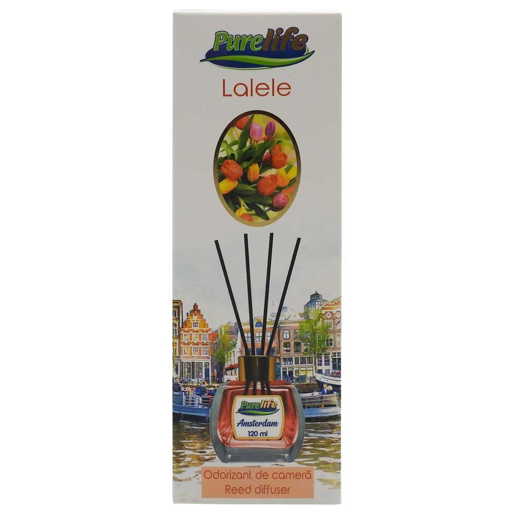 Odorizant Camera cu Difuzor, Pure Life, 120 ml, Colectia Amsterdam