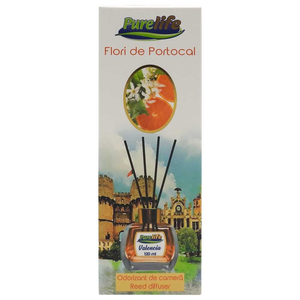 Odorizant Camera cu Difuzor, Pure Life, 120 ml Valencia