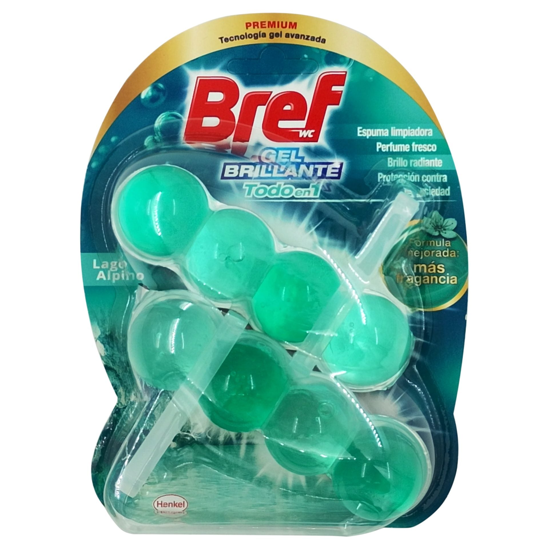 Odorizant WC, Bref, Bile Gel Brilliant 2 X 42 g Lago Alpino