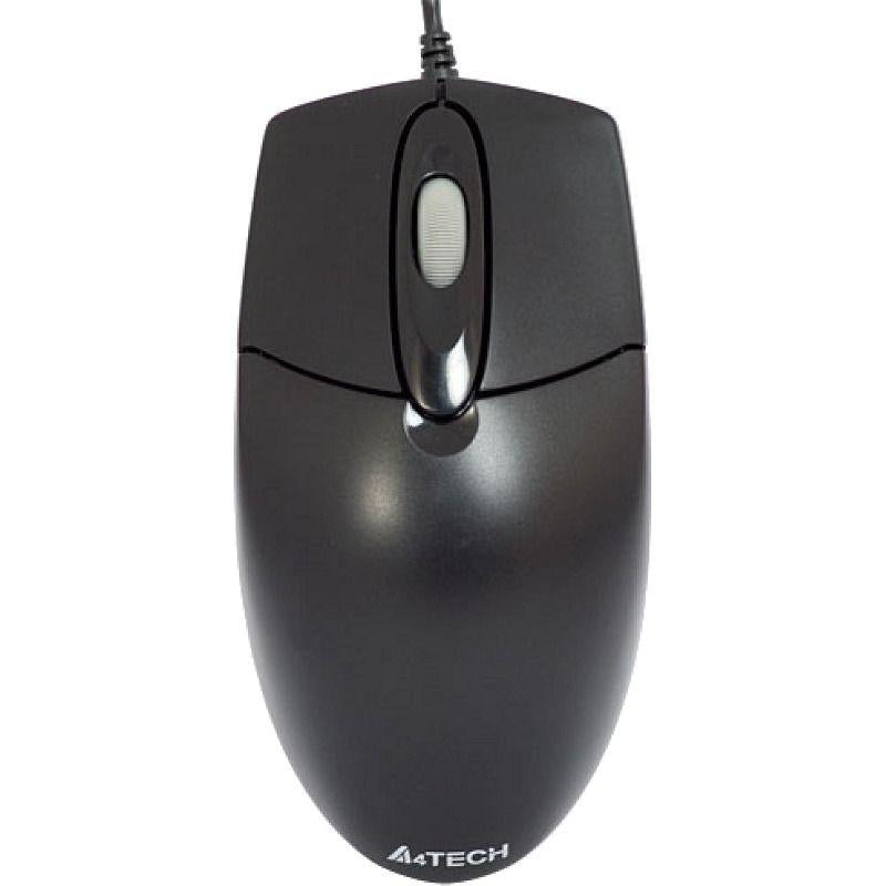 MOUSE A4tech, PC sau NB, cu fir, USB, optic, 1200 dpi, butoane/scroll 3/1, , negru, "OP-720-B-UP"