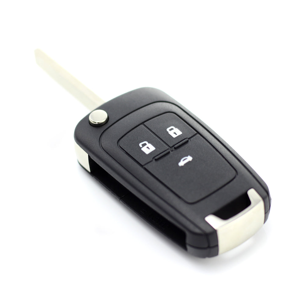 Opel / Chevrolet - Carcasa tip cheie briceag cu 3 butoane