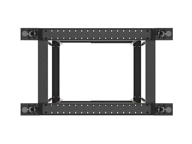 Rack deschis 19" 42U, 600x1000, negru "OR01-6042-B"